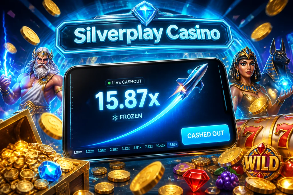 Live-Cashout eines Crash-Games mit eingefrorenem Multiplikator auf dem Smartphone